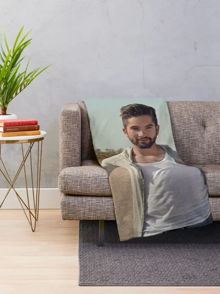 Kendji Girac Throw Blanket Plaid Moving Blankets