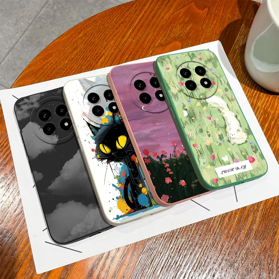 Nowe etui dla Realme 13 Pro Plus 5G Pretty Tulip Flower Silicone Soft Cover dla Realme13Pro Plus 13Plus Funda Coque Bumper