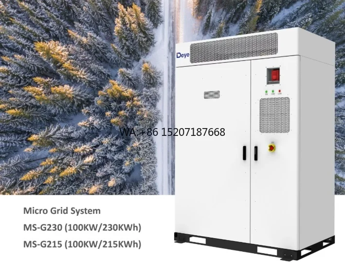 Battery All-in-one ESS Solution Container Lithium Battery Deye MS-G215-2H2 MS-GS215-2H2 MS-TS300 MS- S300 Solar Energy Storage