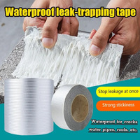 Strong Waterproof Tape Roof Sealant For Repairing Roof Leak Wall Crack Pipe Broke Rain & Heat Resistant Tape
