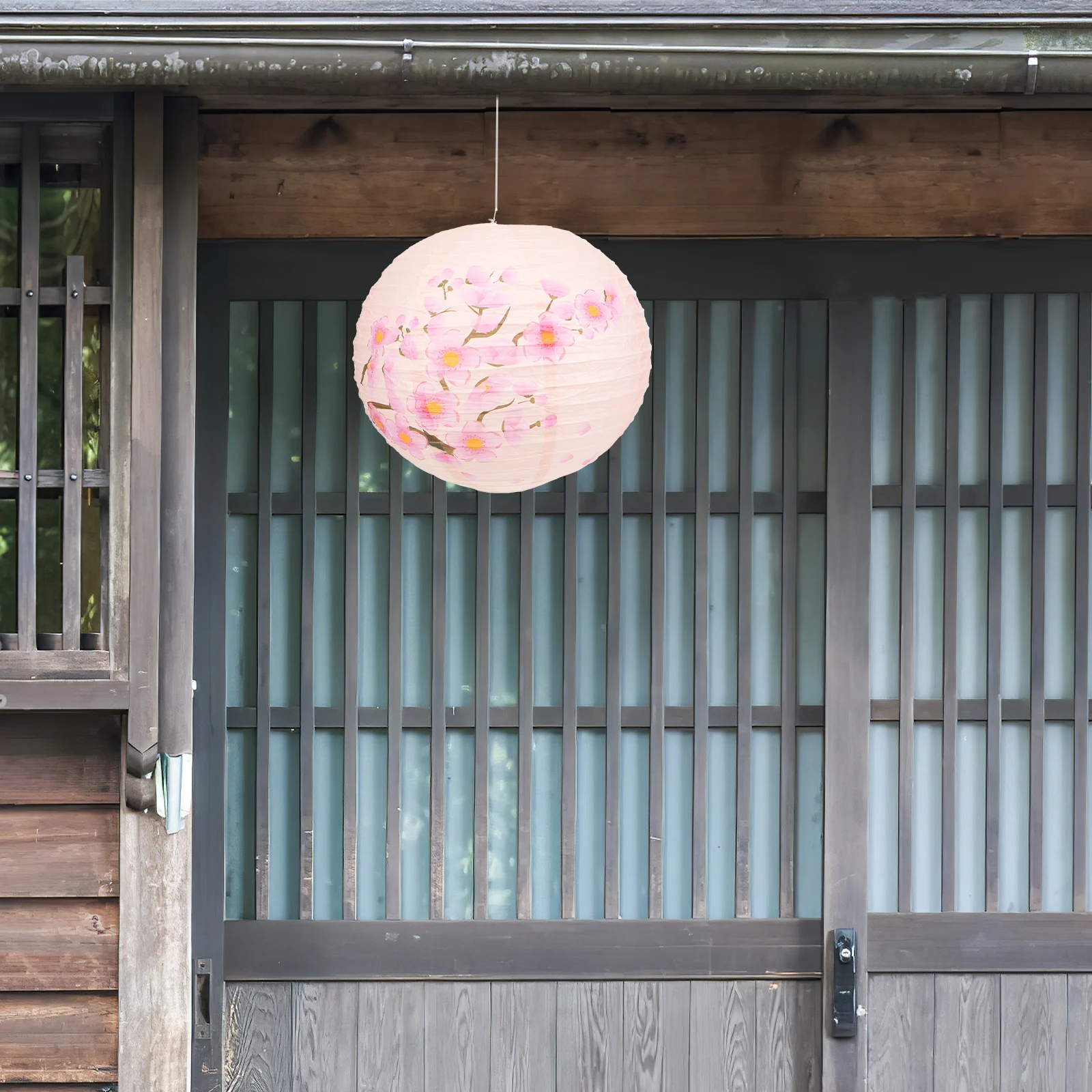 

Decorative Paper Lantern 35cm Pink New Style Japanese Wedding Party Lanterns Folding Hanging Light Accessories