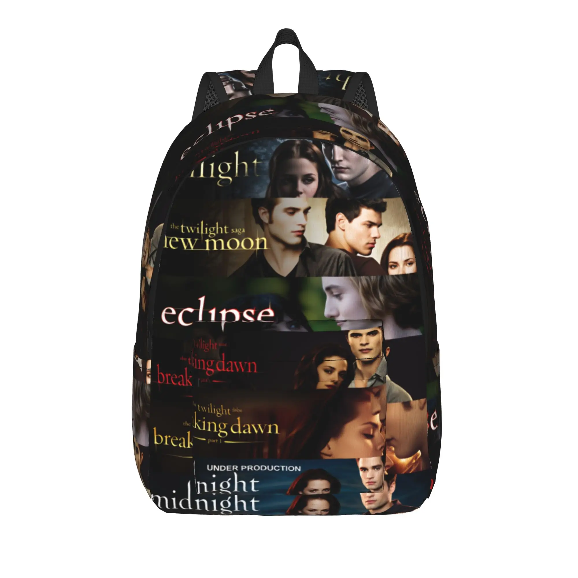 Decor Edward Backpack The Twilight Saga Workout Backpacks Women Aesthetic High School Bags Colorful Breathable Rucksack