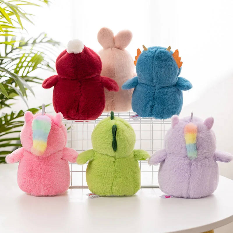 Penguin Plush Toys Soft Stuffed Kawaii Penguin with Unicorn /Dinosaur/Rabbit CostumeToy Kawaii Soft toy Christmas Gift For Girl