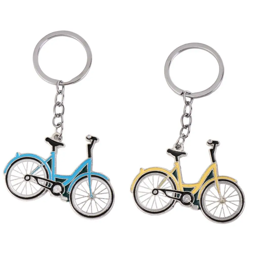 Metal Bicycle Keychain Multifunctional Fashion Bottle Opener Keyring Bike Shaped Portable Bike Key Rings Thanksgiving