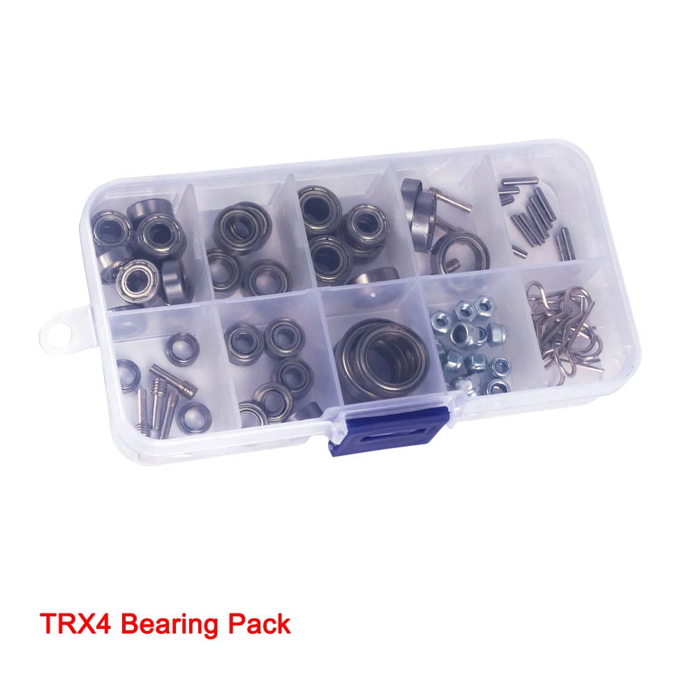 Metal CVD Dogbone Axle Shaft Differential Gear Output Input Gears Bearing Pack for TRX4 Portal Axles Replacement Parts