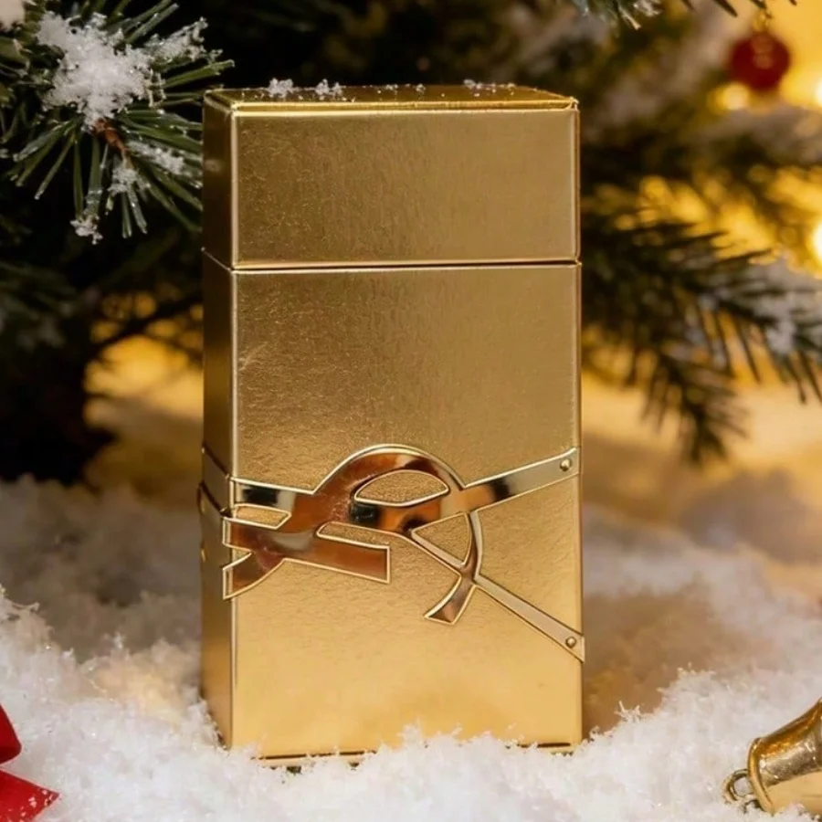 YSL Cosmetic Box Perfume Lipstick Case Portable Travel Makeup Bag Ideal Gift For Birthday Anniversary Party Valentine's Day Dail
