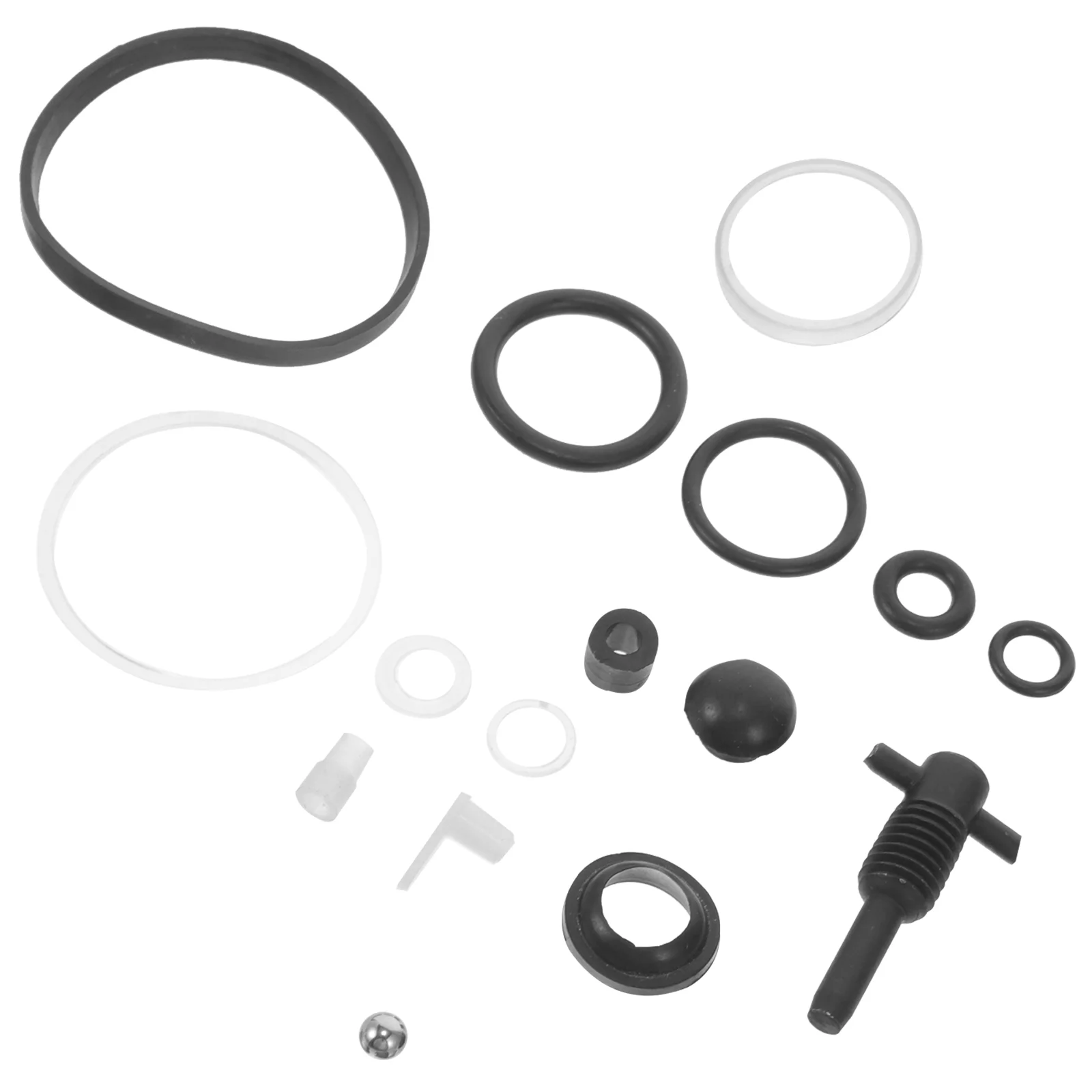 Kit de reparación de conector de válvula de retorno de aceite de bola de acero, accesorios de coche de palanca, 500x500x010cm, piezas de goma, herramientas de repuesto para automóviles