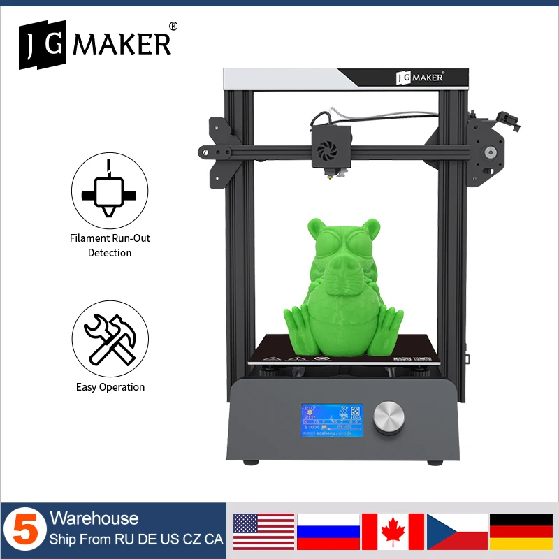 Printer Diy Kit, Filament Sensor, High Precision, Fast Assembly, Open Source, Impresora 3D Printer