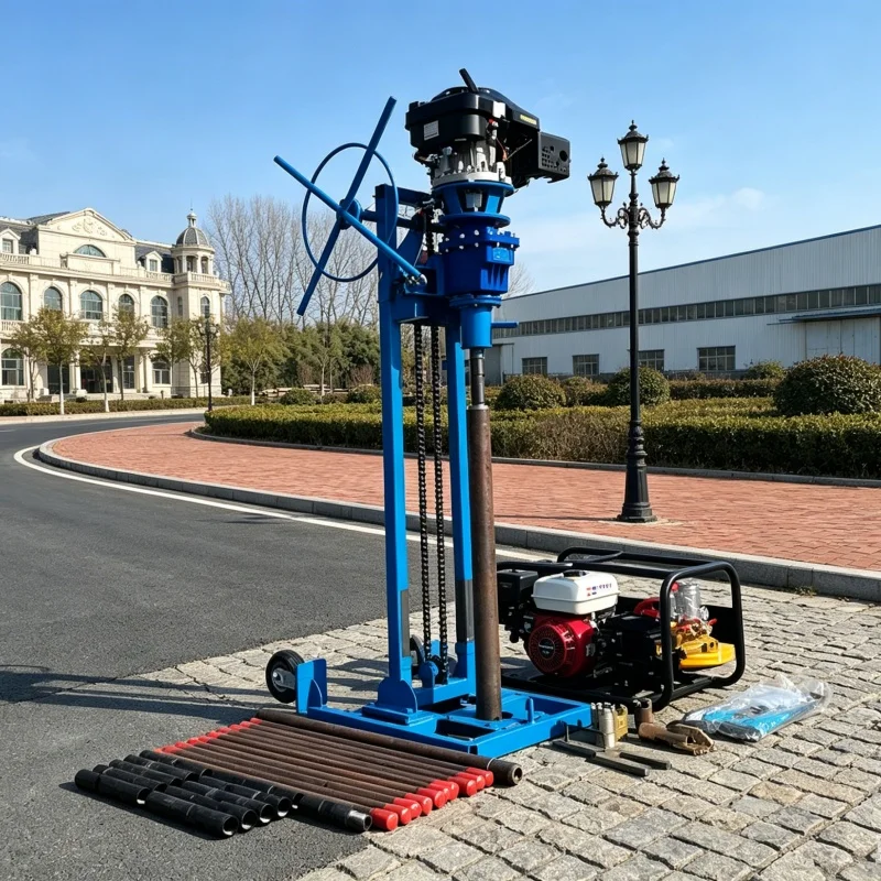 Customized New‑style Lightweight Backpack Core Drilling Rig, Low‑vibration Field Sampling Equipment, Exploration Gear