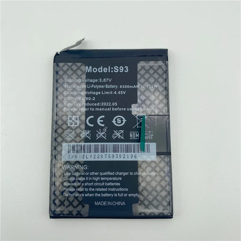 100% Original Battery for OUKITEL IIIF150 R2022 battery 8300mAh Long Standby Time For OUKITEL Battery