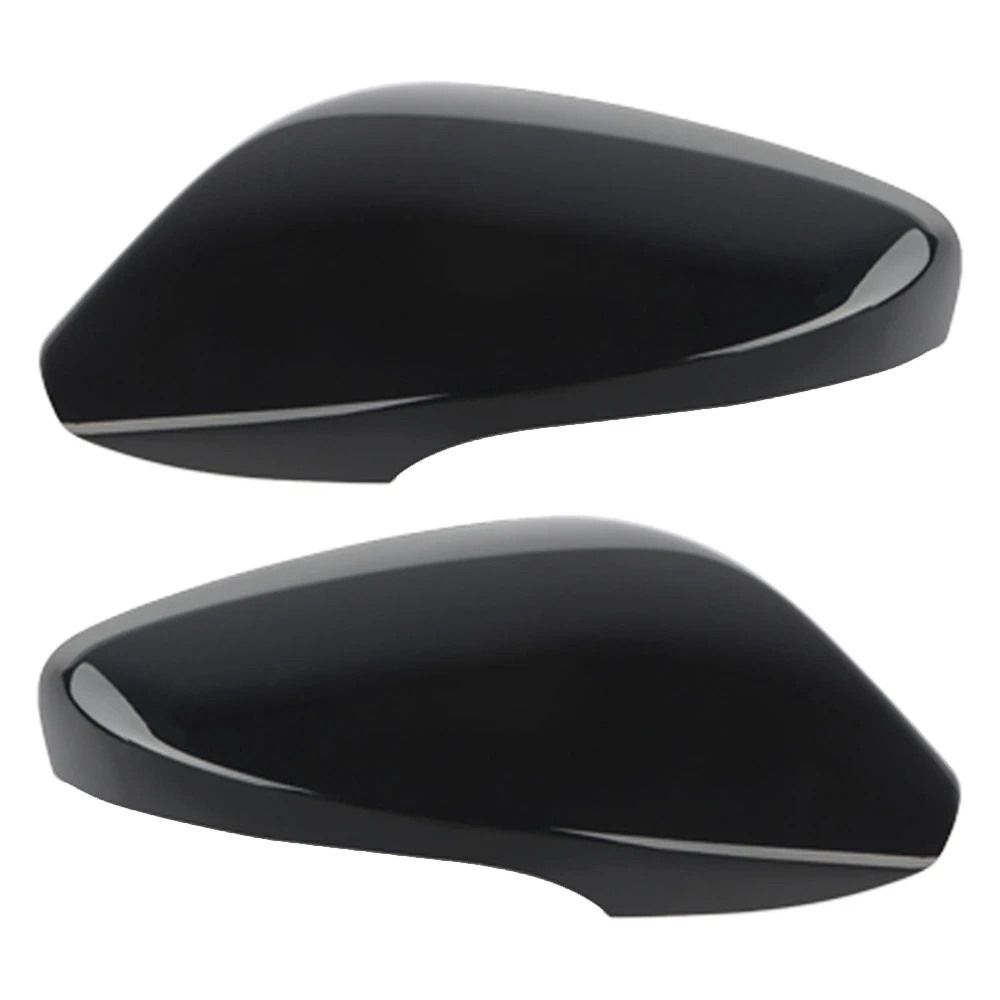 1Pcs Rearview Side Mirror Cover Caps Bright Black For Hyundai Elantra 2011 2012 2013 2014 2015 2016 with Turn Signal Light Hole