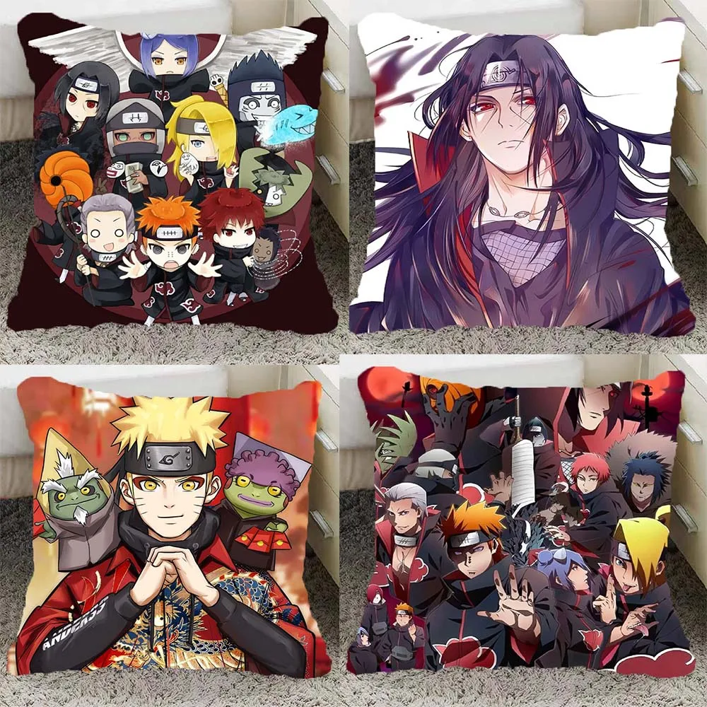 Attractive Anime Pillowcase Video Game Pillow Case Home Decor Boy Girl Kid Room Aesthetics Gift Double Bed Cushions Cover 40x40