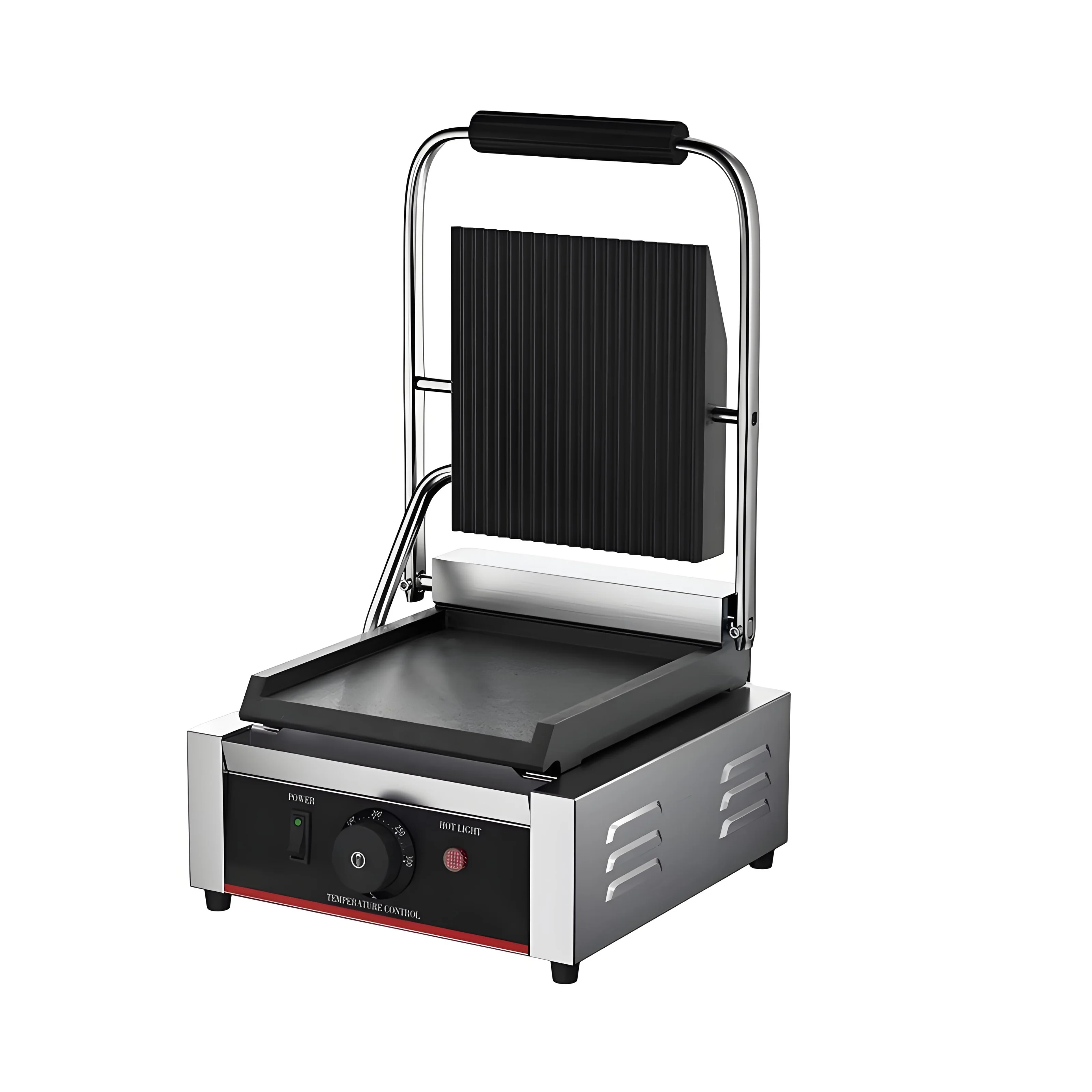 شواية بانيني كهربائية تجارية ب - مراجعة Commercial Panini Press Sandwich Grill وسعره