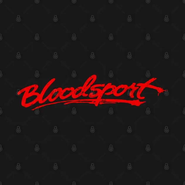 Bloodsport T-Shirt Funny Short Sleeve Tshirt Streetwear New Fashion Top Tees