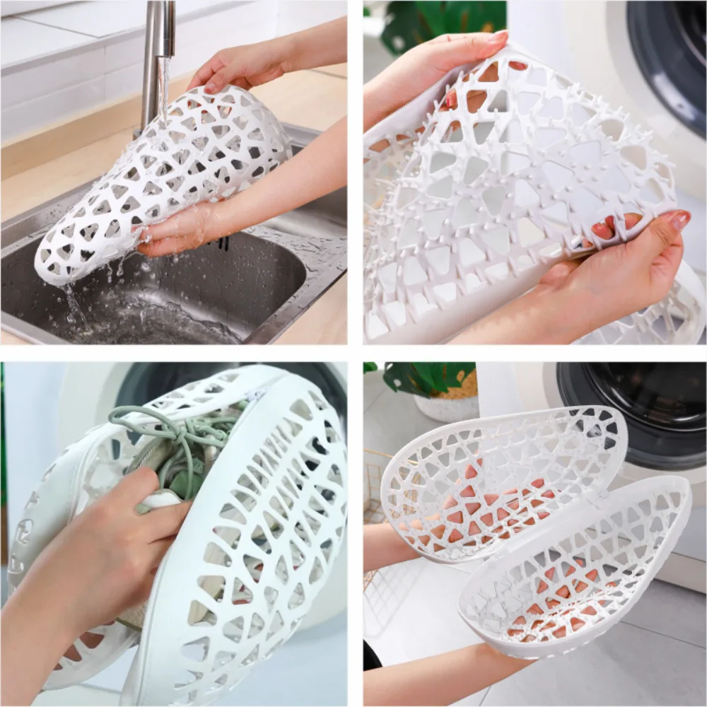 Popular silicone shoe wash bag anti-deformation laundry bag bra wash bag household underwear wash