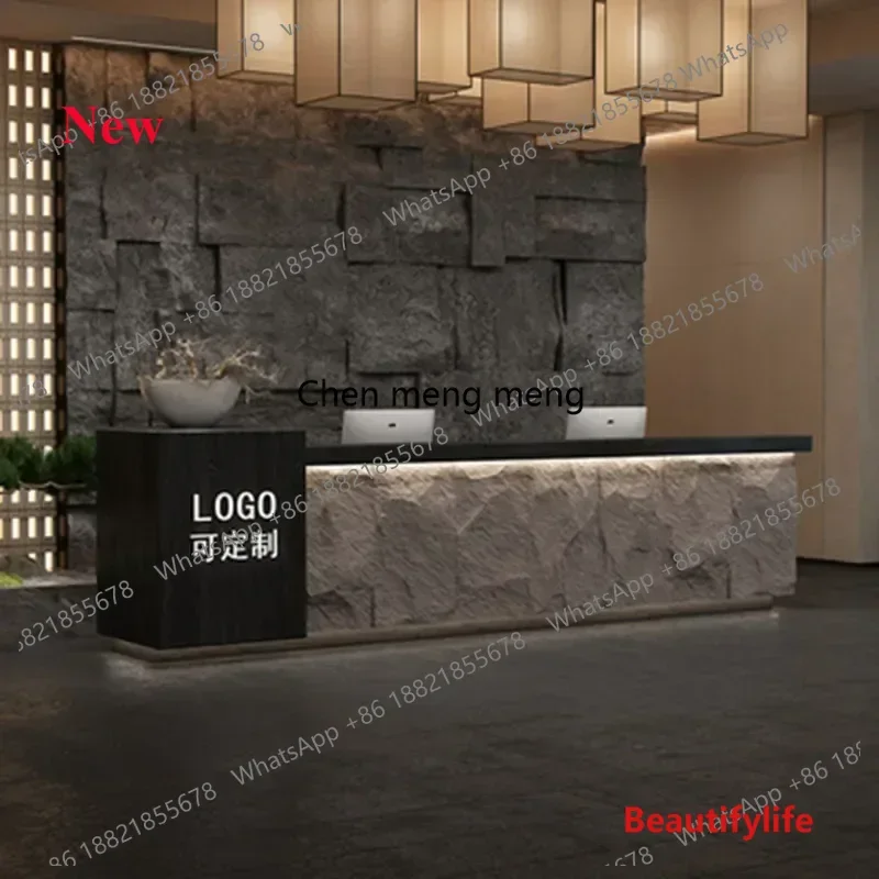 03A Professional Office Furniture Reception Salon Church Reseption Desk Administrator Stand Bureau Schreibtisch Store Showcase T
