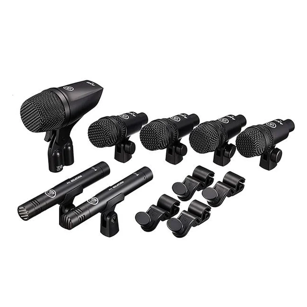 AKG Session I Seven-Piece drum microphone set Stage Perormance Instrument Condenser Professional Dynamic mic Recording For Band