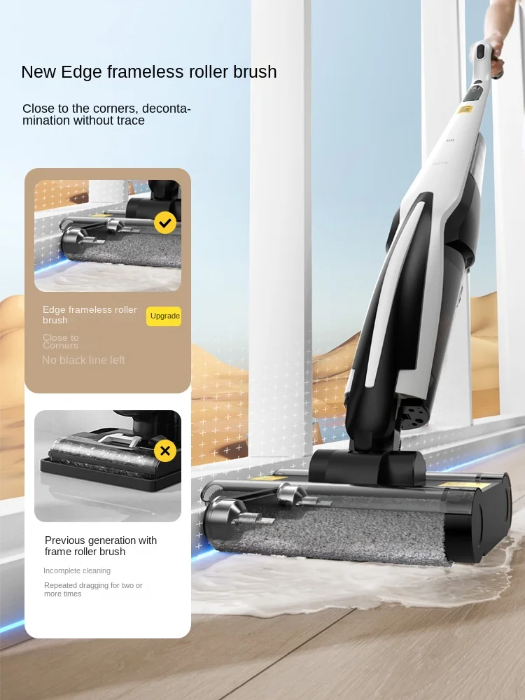 Lavapavimenti P20 Yanbian aspirazione e pulizia macchina all-in-one home wireless ad alta aspirazione smart mop autopulente