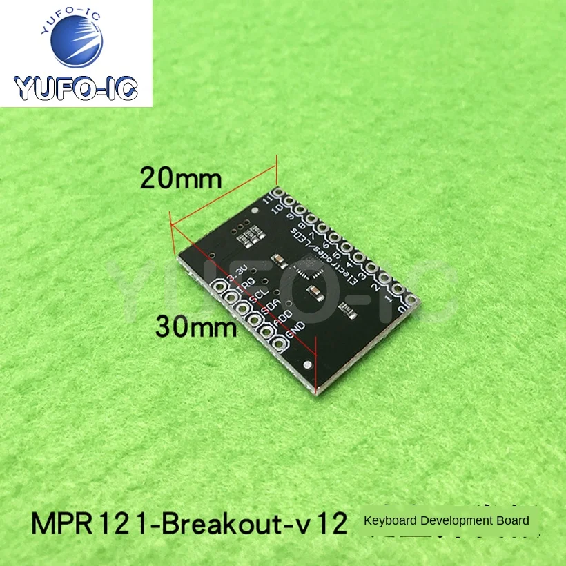 Free Ship 1PCS MPR121-Breakout-v12 Proximity Capacitive Touch Sensor Controller Keyboard Boards