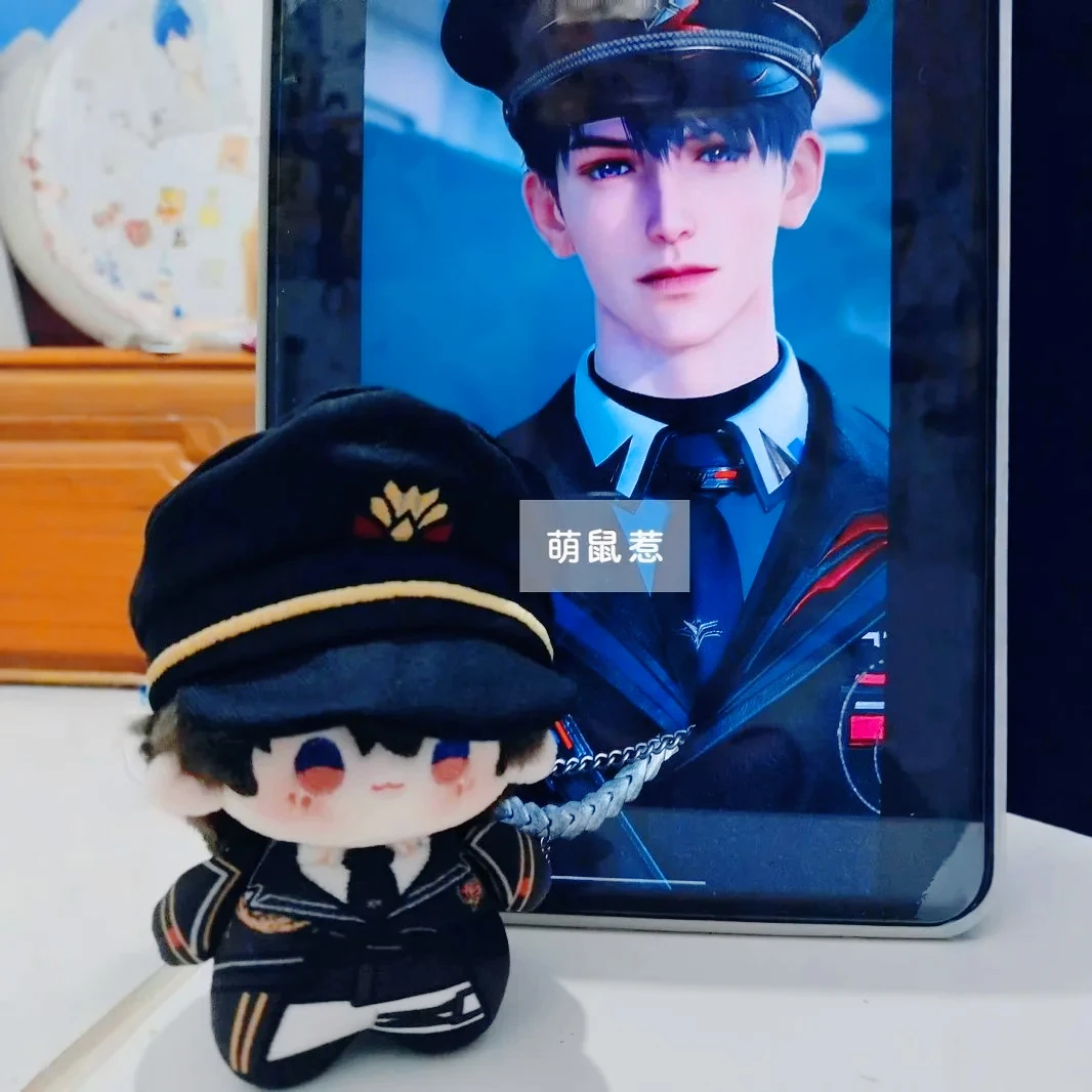 

Аниме Love and Deepspace Clabe 10 см хлопковая плюшевая кукла со съемной шляпой брелок кулон подарок