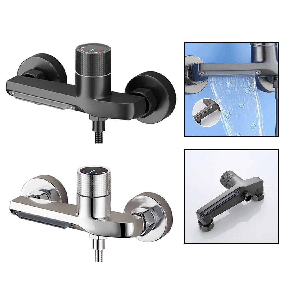 Bathroom Mixing Valve Bathtub Waterfall Faucet Hot And Cold Water Mixing Valve Wall Mounted Shower Faucet Household Valve