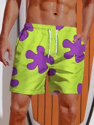 Funny Causal Pattern 3D Print Men's Short Pants Women 3D Printed Swimsuit Swim Trunks Beach Shorts Skateboard Sport  Ice Shorts