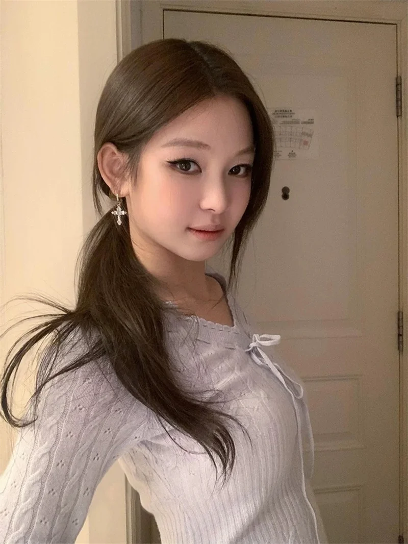 

Pullovers Womens Puffy Campus College University Nostalgic School Spirit Team Support Academic Pride Scholarly Appearance Korean