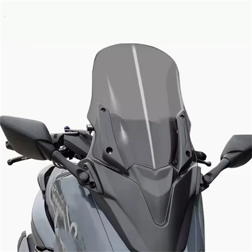 for Yamaha NMAX modified front face heightened windshield front windshield ABS mask + windshield + long rod rearview mirror