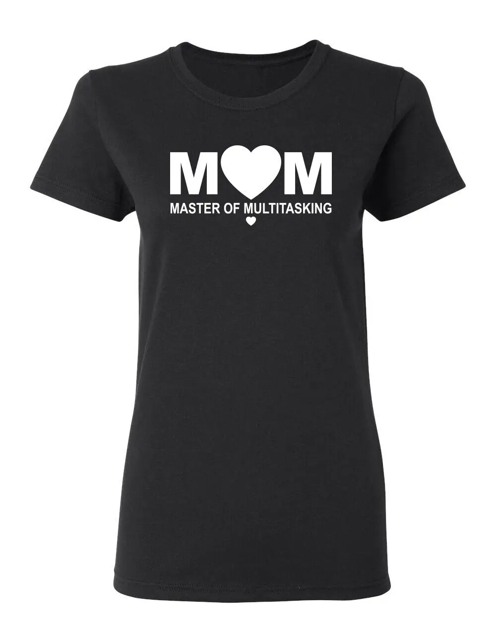 Mom Master Of Multitasking Sarcastic Novelty Graphics Funny Womens T-Shirt