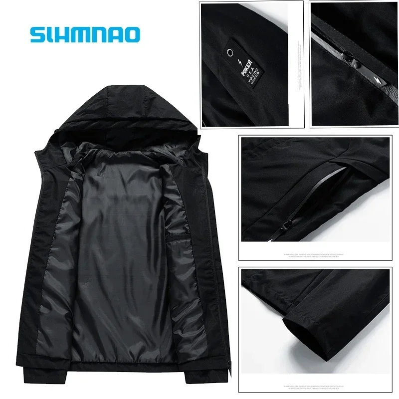 Spring and Autumn New Fishing Jackets for Men Windproof and Sunscreen Outdoor Mountaineering Tactical Pants Fishing Clothes 2024