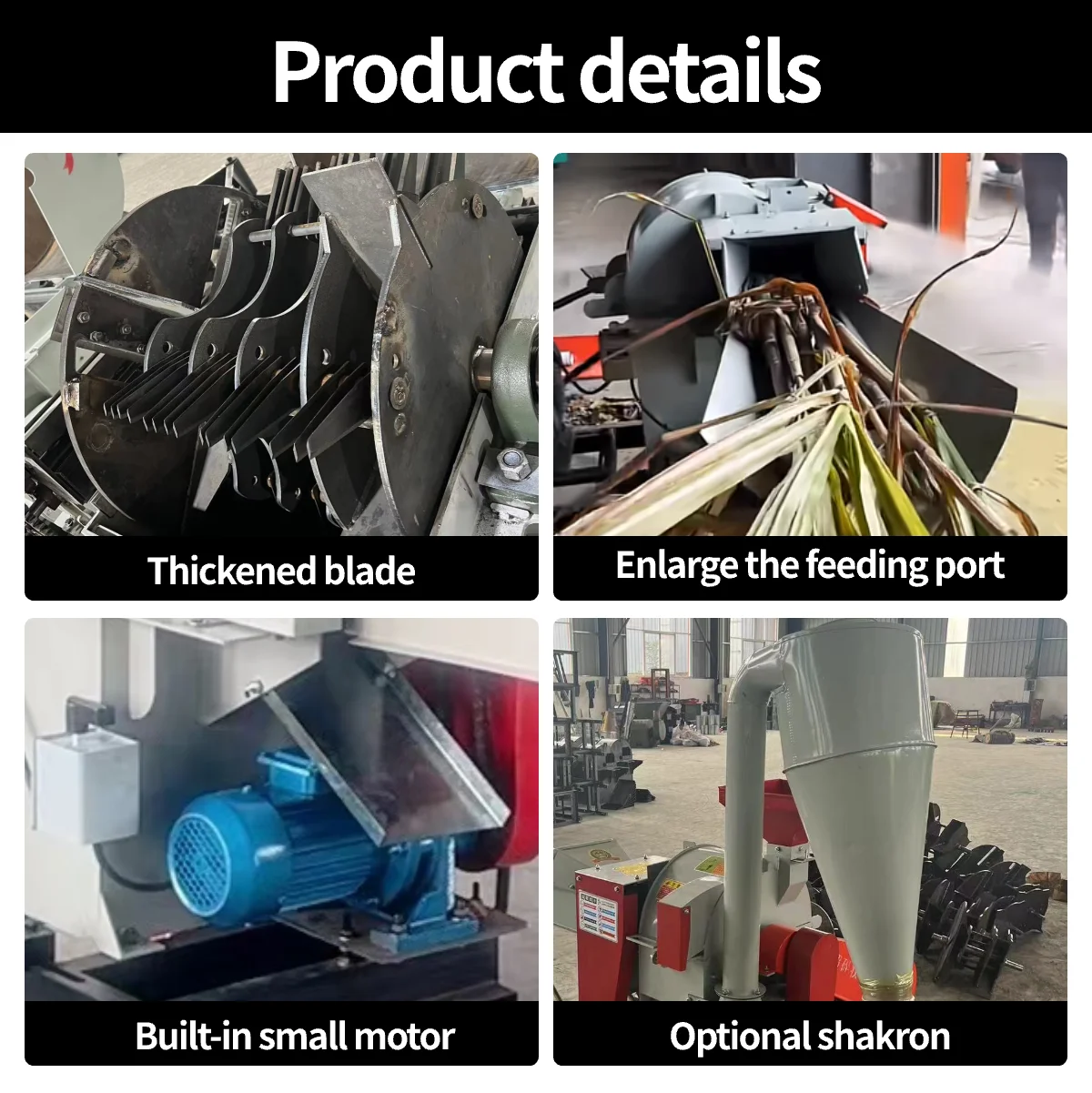 Mesin Penghancur Jerami Rumput Baru, Mesin Pencacah Jerami Jagung, Penggiling Jerami, Mesin Pembuat Pulpa Pakan Ternak Silage