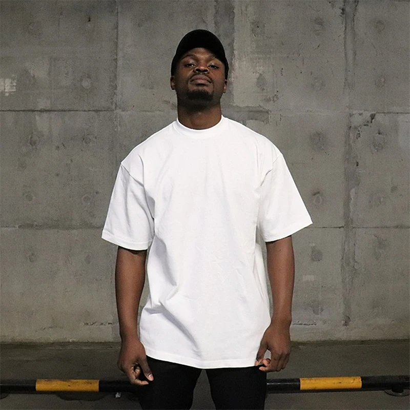 MRMT 2026 Brand New Mens T Shirt Little Round Collar Men T Shirt Solid Color Man Tops Tees Pure Cotton Bottoming Shirts For Male