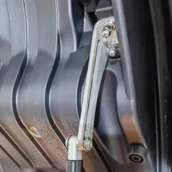 2024 For KYMCO XCITING 250 300 500 Downtown 350I 300I Motorcycle Seat Stopper Tracks Open Angle Increases Bracket Xciting R250Fi