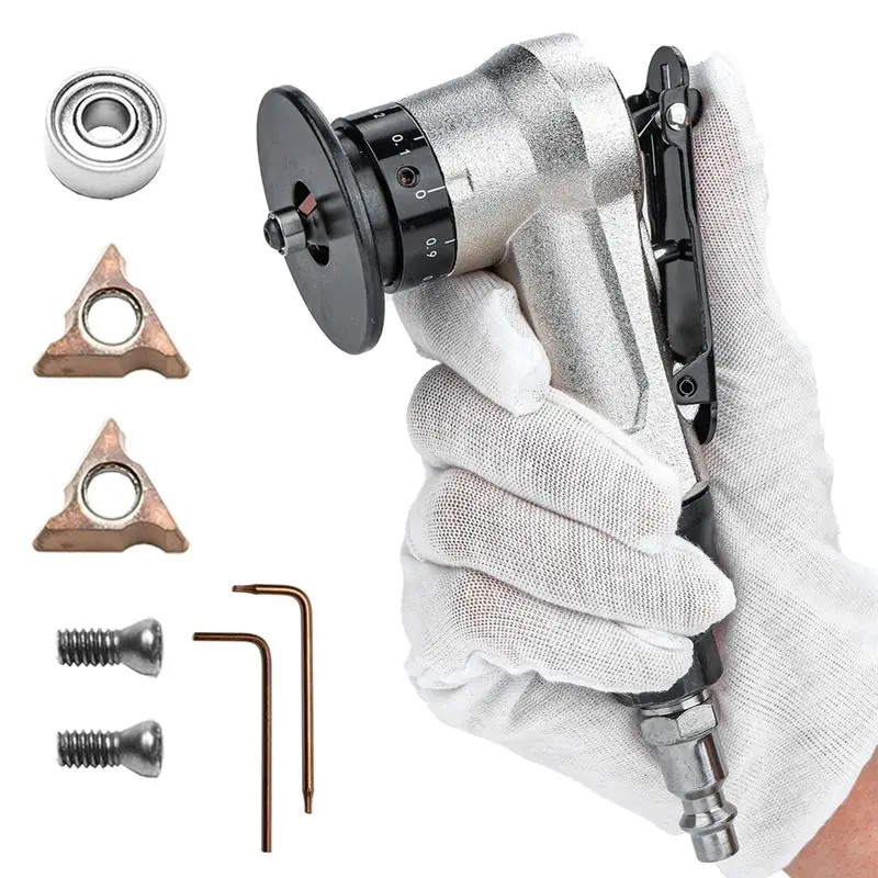Pneumatic Chamfering Tools Are Suitable For Metal, Deburring, And Beveling Tools, Handheld Chamfering Machines