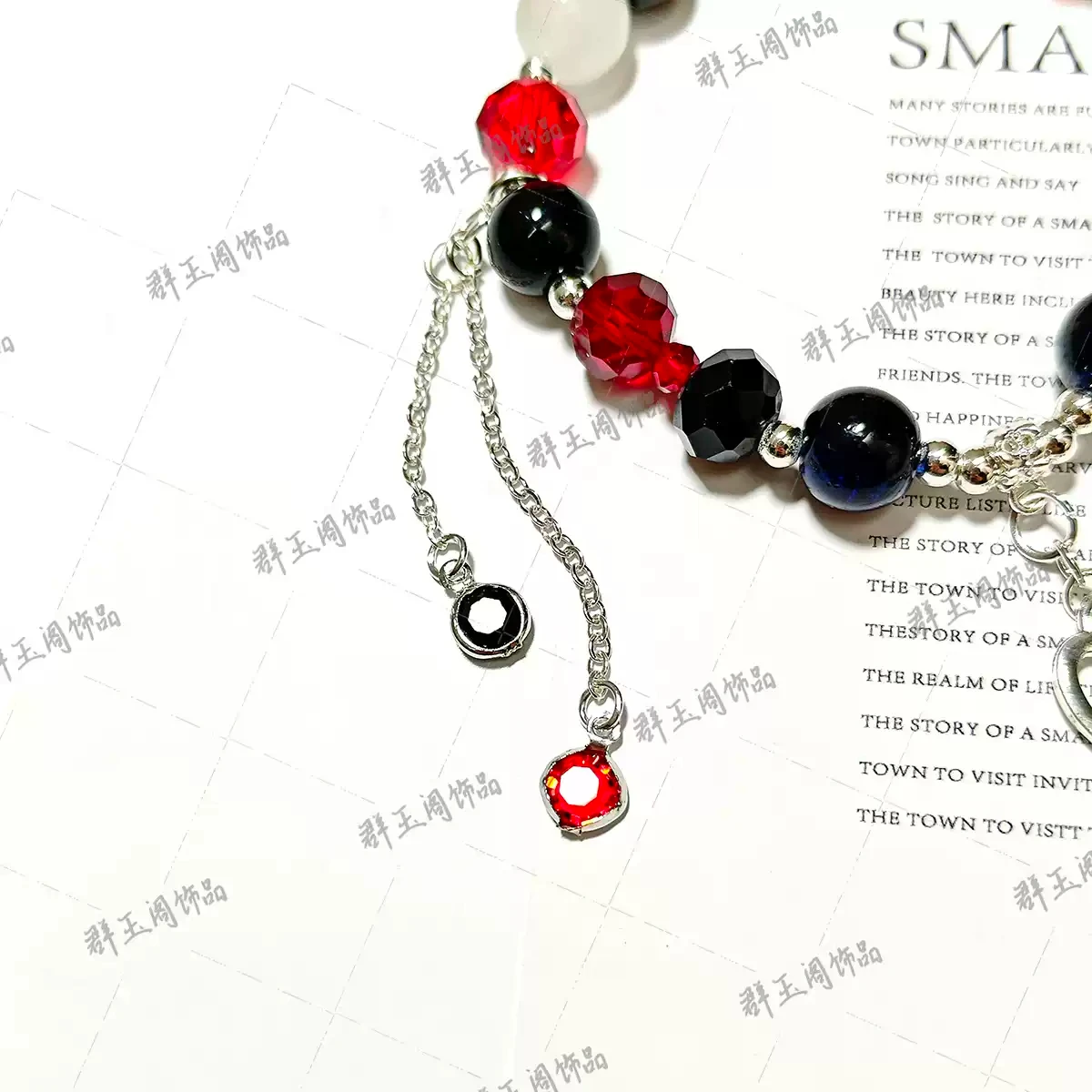 Wuthering Waves CHISA 애니메이션 게임 코스프레 팔찌 유니섹스 펜던트 팔찌 핸드 체인 액세서리 선물 할로윈