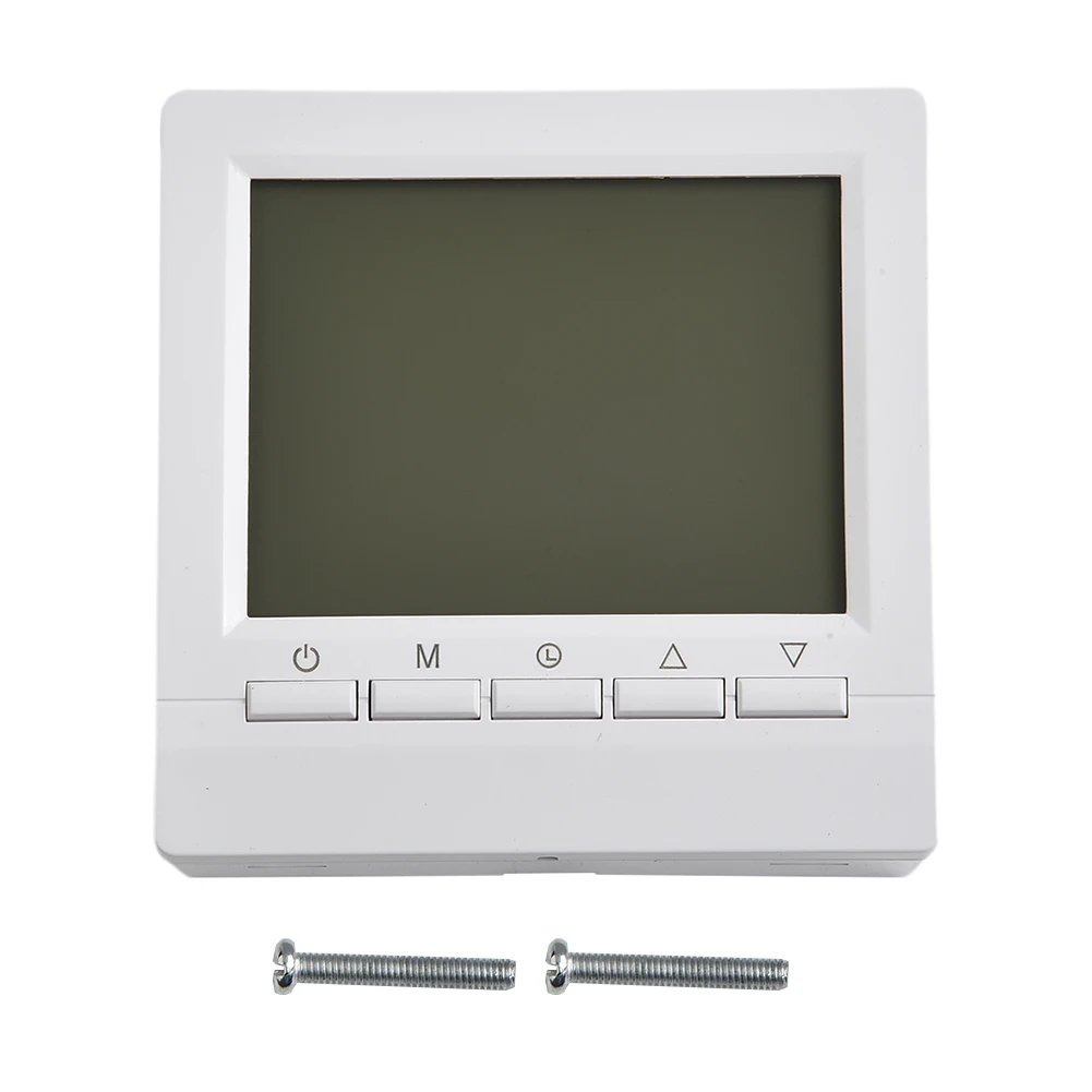 Blue Backlight Room Thermostat Controller Programmable Room Heating Room Temperature Smart Temperature Controller