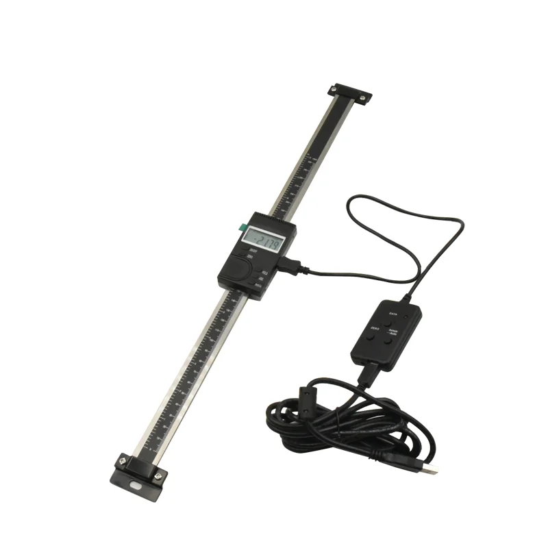 الفرجار الورنية الرقمي من الفولاذ المقاوم للصدأ مع شاشة LCD لقياس الارتفاع الإلكتروني ونطاق قياس المواد البلاستيكية 0-150 مم #4