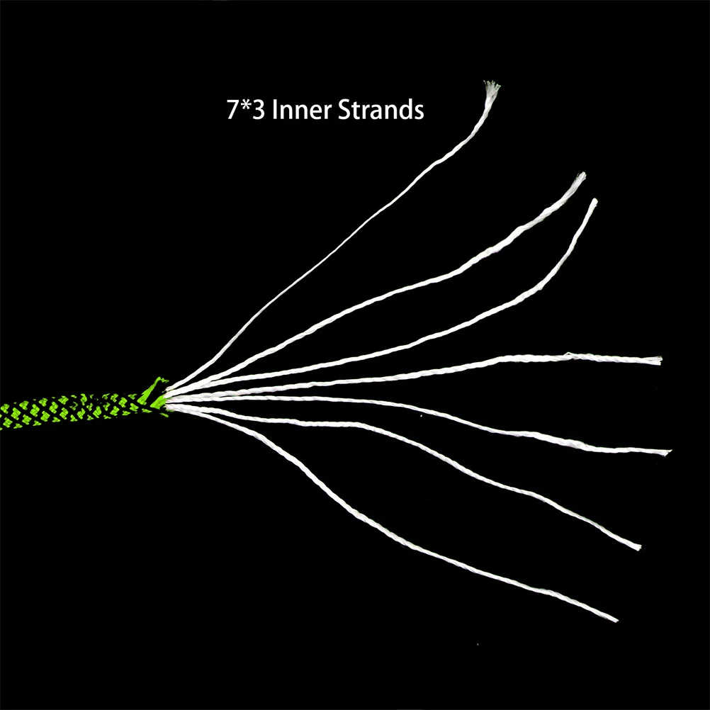 

50M 4Mm Braided Polyester Rope High Strength Weather Resistant for Camping Outdoor Clothesline Multi Functional Tent Cord