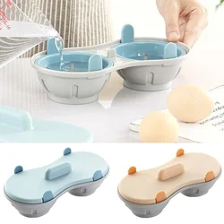 Microwave Oven Double Cup Egg Cooker Mold Steamer Manufacturer Steamer Egg Omelet Artifact Cookware Kitchen Gadget