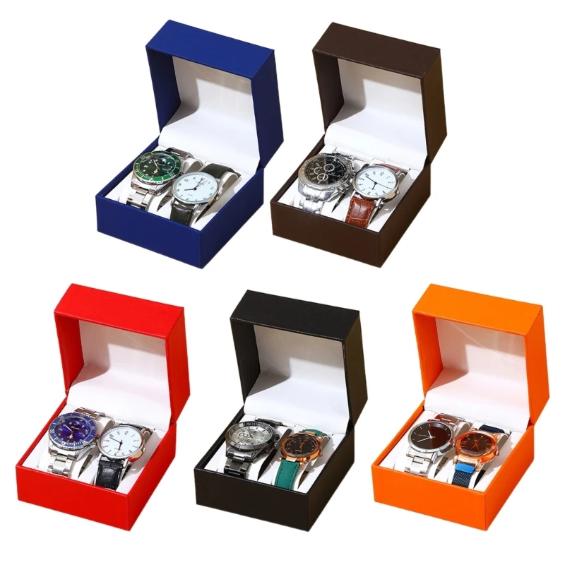 Watch Box Plastic Watch Case Watches Display Box Watch Plastic Material Perfect for Watch Display