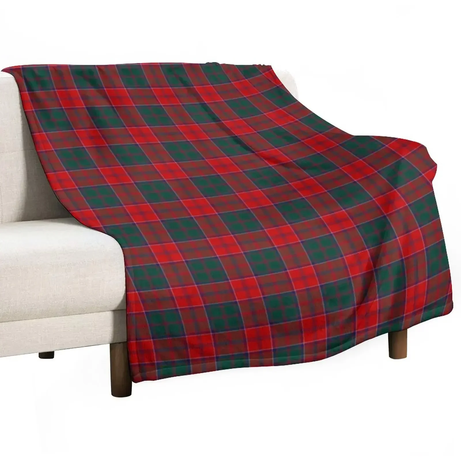 Clan Grant Tartan Throw Blanket For Sofa Thin Decorative Beds Blankets