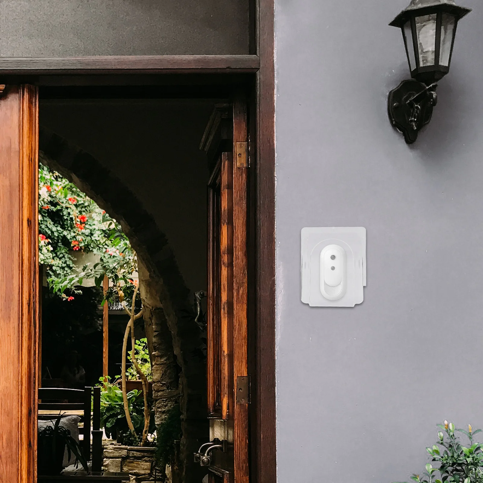 Transparent Plastic Waterproof Doorbell Cover Rainproof Protector Access Control Machine Outdoor Doorbell Shield Entry Systems