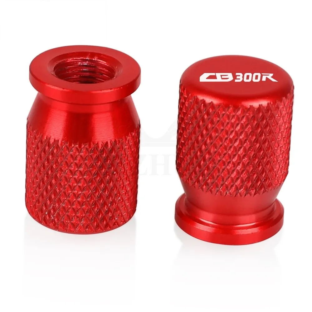 CB 300 R لهوندا CB300R CB300 R CB 300R 2014-2019 2018 2017 2PSC دراجة نارية CNC الألومنيوم الإطارات صمام منفذ الهواء الجذعية غطاء قبعات