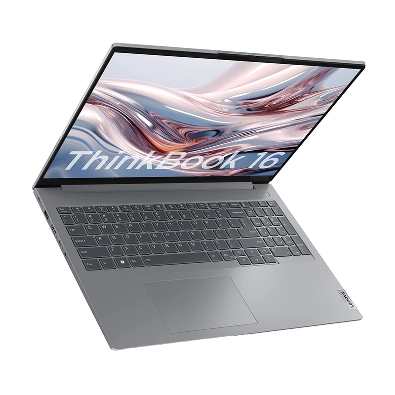 كمبيوتر محمول Lenovo 2023 ThinkBook 16 AMD Ryzen R7 7730U HD بطاقة رسومات 16 جيجابايت + 1 تيرابايت SSD 16 بوصة 2.5K 60 هرتز IPS شاشة الكمبيوتر المحمول