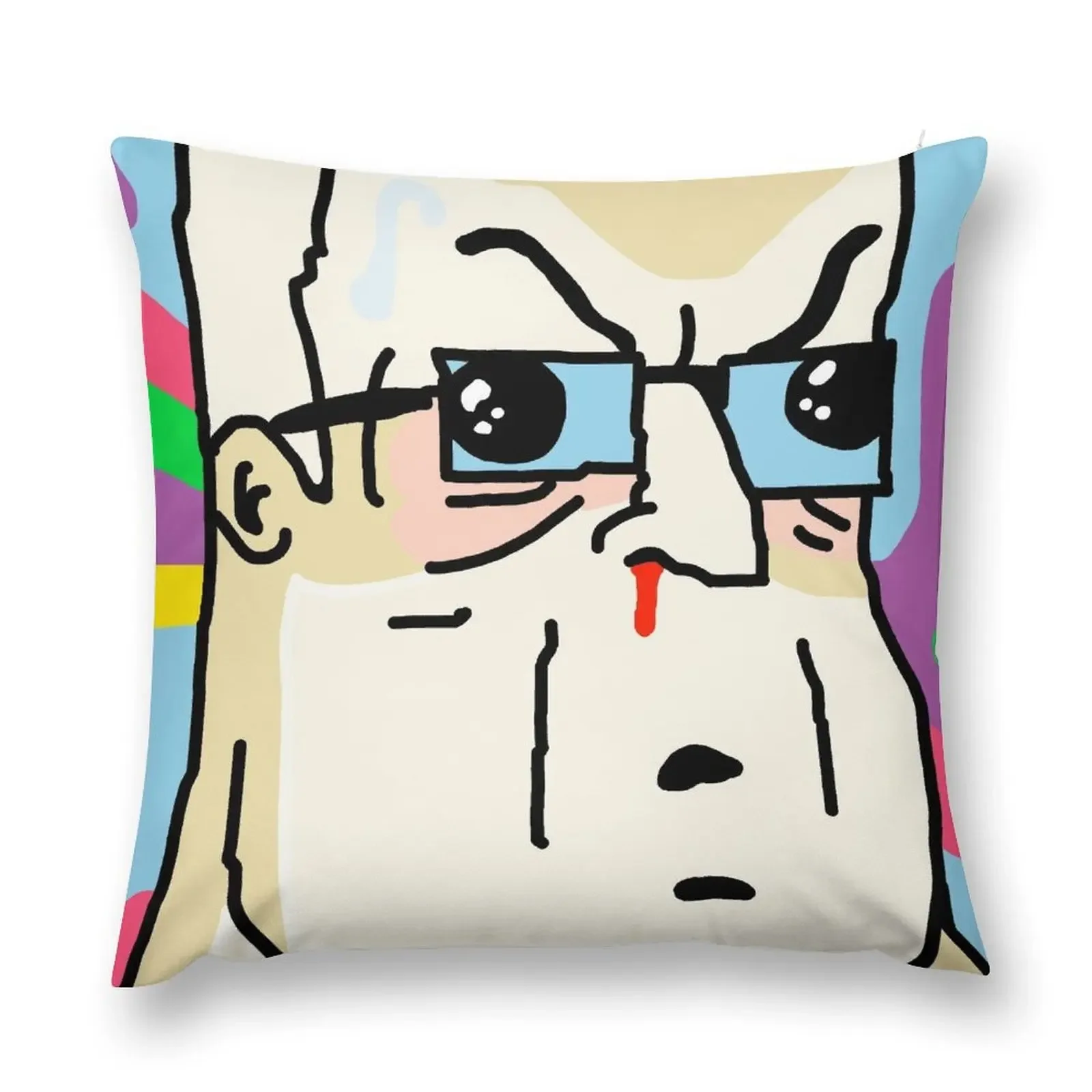 Big Lez Feeling The Trippa Snippa Throw Pillow Marble Cushion Cover Christmas Covers For Cushions Cushions Home Decor pillow