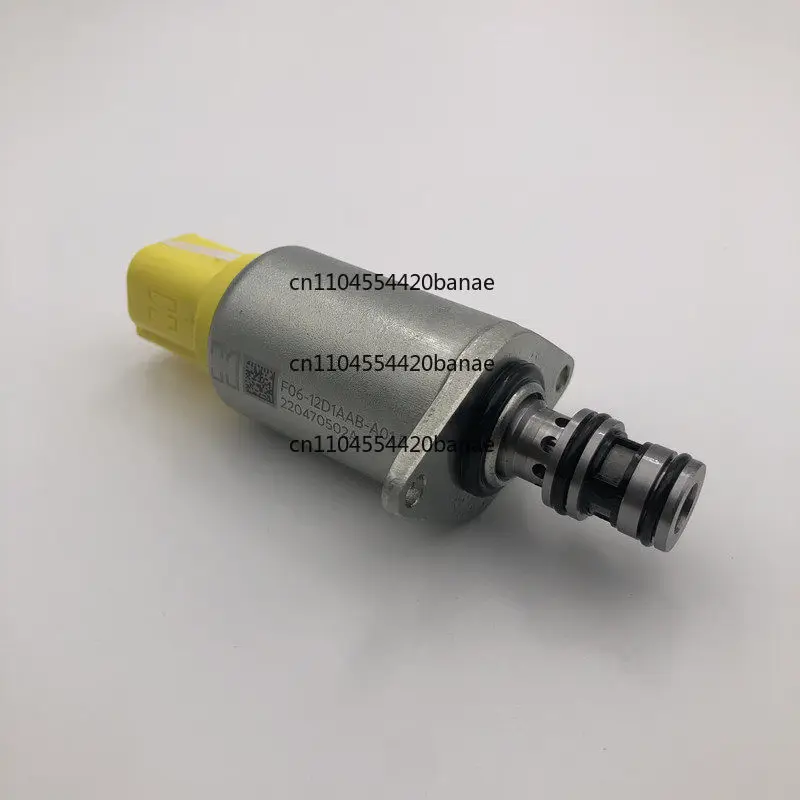 Excavator parts 60/75/80 pilot safety lock proportional solenoid valve F06-12D1AAB-A01B