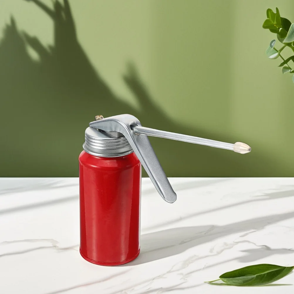 

2Pcs Manual Pump Oil Can Metal Nozzle Durable Refillable Engine Motorcycle Lubrication Bottle Household Oiler Motorcycle Oiler