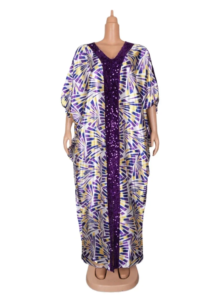 

2024 Africa Clothing Abayas for Women Dubai Luxury Spring African Muslim Fashion Dress Caftan Evening Party Dresses Boubou Robe