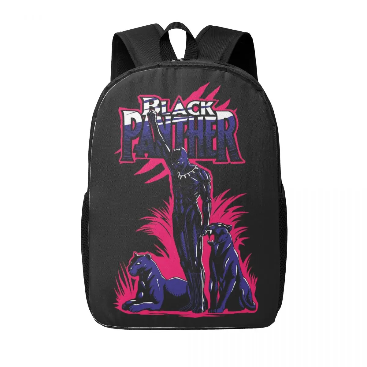 Custom Wakanda Forever Black Panther Backpacks for Women Men College School Students Bookbag Fits 15 Inch Laptop Bags