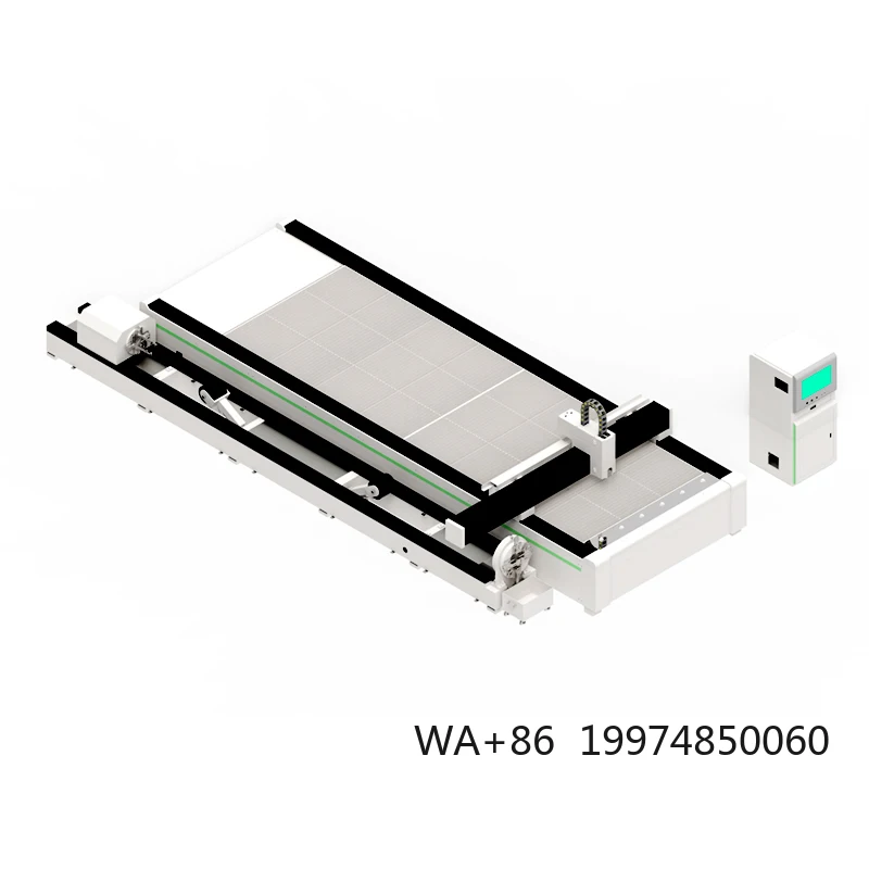 1000 واط 1500 واط التصنيع باستخدام الحاسب الآلي المعادن جولة أنبوب مربع أنبوب آلة قطع الألياف السعر
